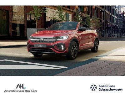 Rot Gebraucht 2025 VW T-Roc Cabriolet R-line Cabrio | 41.916 € (Teuer)