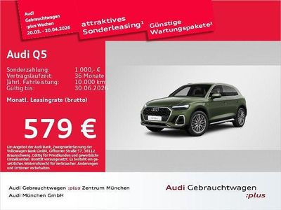 Gebraucht Audi Q5 Business 299 PS (219 kW) 2025 Distriktgrün metallic SUV