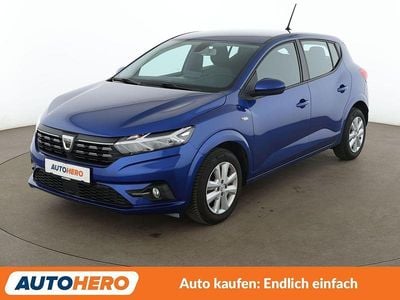 Second-hand Dacia Sandero Comfort 67 CP (49 kW) 2021 Albastru Hatchback