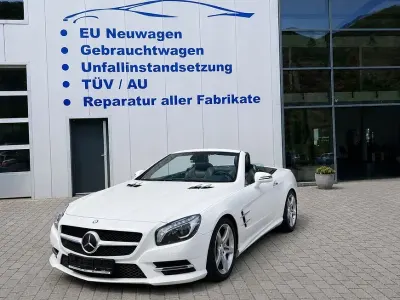 Gebraucht Mercedes SL350 Sport 306 PS (225 kW) 2014 Weiß Cabrio