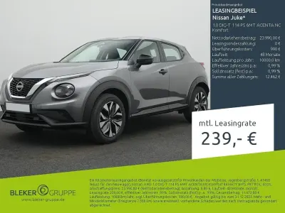 Nouă Nissan Juke Acenta 114 CP (83 kW) 2025 Negru SUV