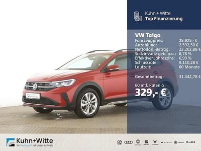 Gebraucht VW Taigo Life 116 PS (85 kW) 2025 Rot SUV