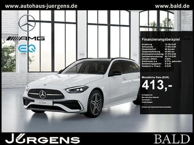 Gebraucht Mercedes C300e AMG 204 PS (150 kW) 2022 Weiss unilack polarweiss Kombi