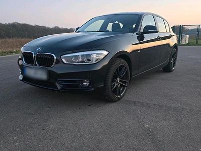 Usata BMW 118 150 CV (110 kW) 2017 Nero Utilitaria