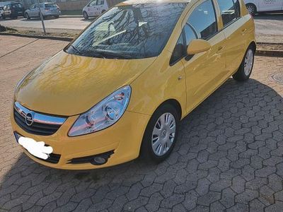 Gebraucht Opel Corsa 80 PS (58 kW) 2007 Gelb Kleinwagen