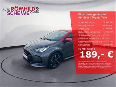 Gebraucht Toyota Yaris Hybrid Basis 116 PS (85 kW) 2021 Grau Limousine