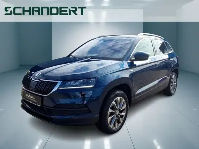 Gebraucht Skoda Karoq Clever 150 PS (110 kW) 2022 Blau SUV