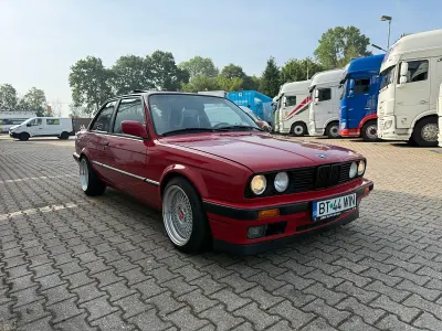 Używany BMW 325 Shadowline 1990 Czerwony Coupe