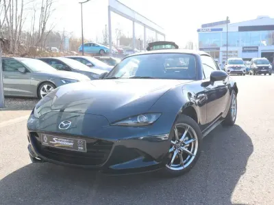 Nowe Mazda MX5 Exclusive-Line 131 KM (96 kW) 2026 Niebieski Kabriolet