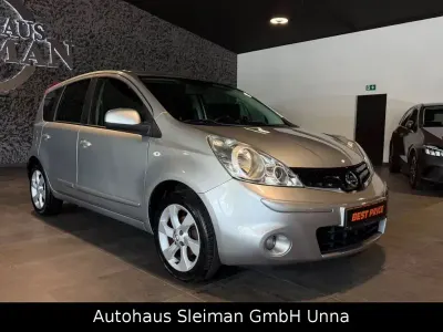 Gebraucht Nissan Note Acenta 110 PS (80 kW) 2009 Silber Kleinwagen