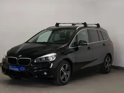 Gebraucht BMW 218 Gran Tourer Sport Line 150 PS (110 kW) 2016 Schwarz Van / Kleinbus