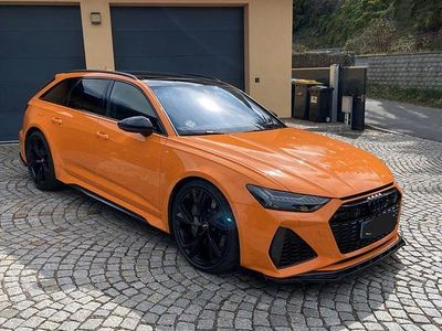 Gebraucht Audi RS6 Advanced 600 PS (441 kW) 2020 Orange Kombi