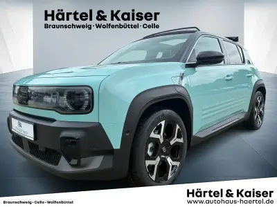 Neu Renault 4 E-Tech Komfort 11 kW (15 PS) 2025 Hautsdefrance grün mit schwarzem dach (grün) SUV