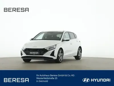 Neu Hyundai i20 Prime 101 PS (74 kW) 2025 Weiss Kleinwagen