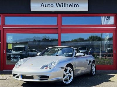 Gebraucht Porsche Boxster 228 PS (167 kW) 2003 Arktissilber metallic Cabrio