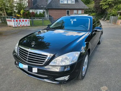 Brugt Mercedes S350 272 HK (200 kW) 2007 Sort Sedan