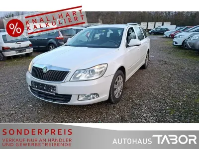 Gebraucht Skoda Octavia Ambiente 122 PS (89 kW) 2009 Weiß Kombi