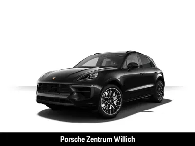 Gebraucht Porsche Macan Turbo 441 PS (324 kW) 2020 Tiefschwarzmetallic SUV