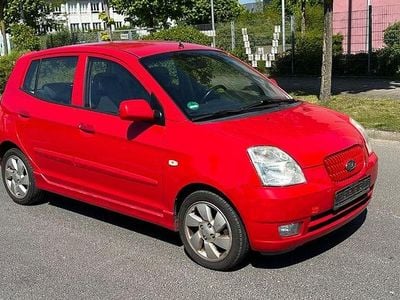 Usata Kia Picanto EX 65 CV (47 kW) 2005 Rosso Utilitaria