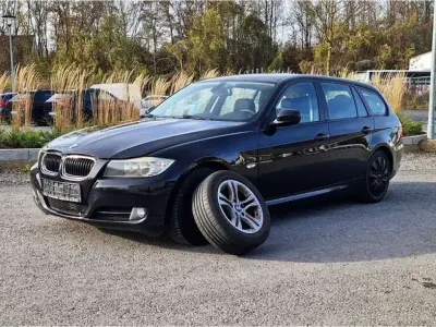 Brugt BMW 318 143 HK (105 kW) 2009 Sort Stationcar
