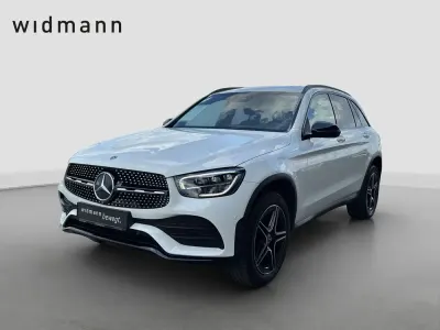 Gebraucht Mercedes GLC300 AMG line 194 PS (142 kW) 2022 Polarweiss uni SUV