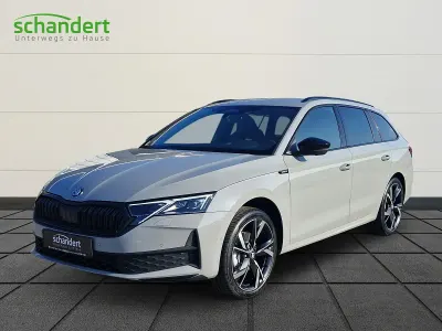 Neu Skoda Octavia SportLine 204 PS (150 kW) 2026 Steelgrau Kombi