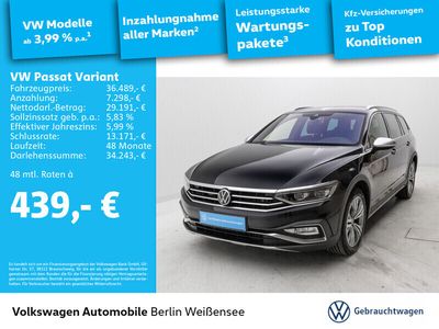 Gebraucht VW Passat Alltrack IQ Drive 200 PS (147 kW) 2023 Deep black perleffekt Kombi