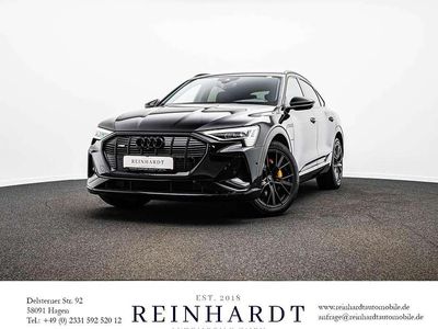 Gebraucht Audi e-tron Sportback Black Edition 300 kW (408 PS) 2022 Mythosschwarz metallic SUV