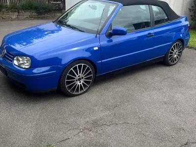 Gebraucht VW Golf Conceptline 101 PS (74 kW) 1999 Blau Cabrio