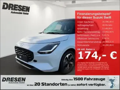 Neu Suzuki Swift Comfort 82 PS (60 kW) 2026 Weiss Kleinwagen