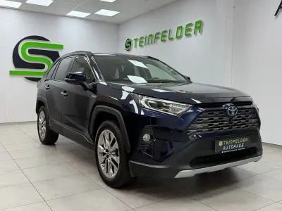 Gebraucht Toyota RAV4 Hybrid Lounge 222 PS (163 kW) 2021 Blau SUV