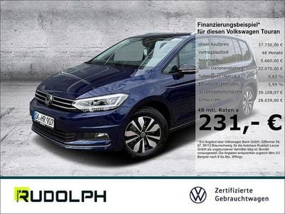 Gebraucht VW Touran Comfortline 150 PS (110 kW) 2025 Atlantik blue metallic Van / Kleinbus