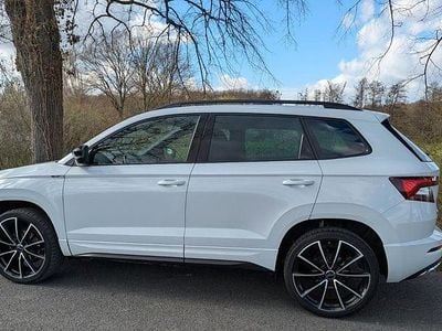 Gebraucht Skoda Karoq SportLine 150 PS (110 kW) 2019 Weiß SUV