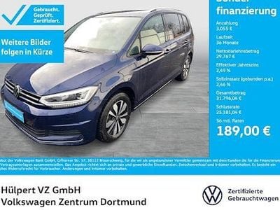 Atlantik blue metallic Gebraucht 2024 VW Touran Move Van / Kleinbus | 32.822 € (Guter Preis)