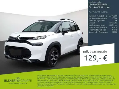 Brugt Citroën C3 Aircross Shine 110 HK (80 kW) 2023 Hvid SUV
