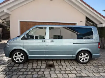 Gebraucht VW Multivan 175 PS (128 kW) 2007 Blau Van / Kleinbus