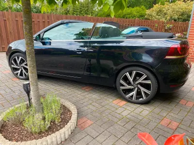 Gebraucht VW Golf Cabriolet 160 PS (117 kW) 2012 Schwarz Cabrio