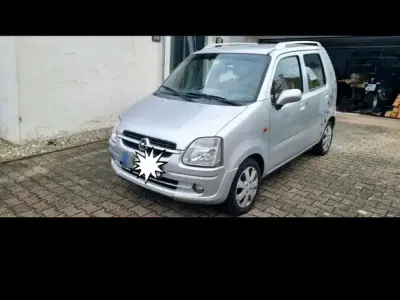Gebraucht Opel Agila 75 PS (55 kW) 2002 Silber Van / Kleinbus