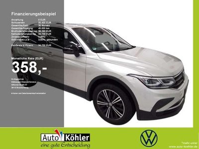 Ivory silver (metallic) Gebraucht 2023 VW Tiguan Move SUV | 34.730 € (Teuer)