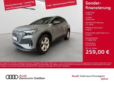 Gebraucht Audi Q4 e-tron Ambiente 150 kW (204 PS) 2023 Kieselgrau SUV