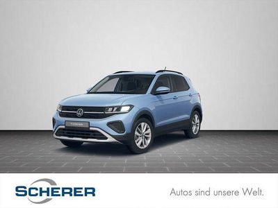 Gebraucht VW T-Cross Life 95 PS (69 kW) 2025 Blau SUV