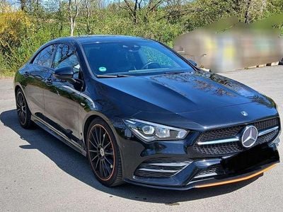 Brugt Mercedes CLA220 AMG Edition 1 190 HK (139 kW) 2019 Sort Sedan