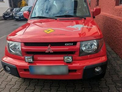 Gebraucht Mitsubishi Pajero 120 PS (88 kW) 2001 Rot SUV