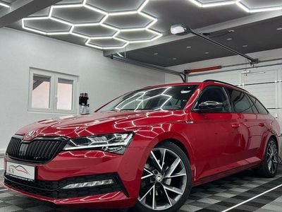 Usata Skoda Superb SportLine 190 CV (139 kW) 2019 Rosso Station wagon