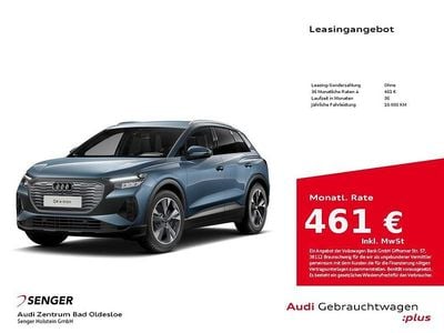 Gebraucht Audi Q4 e-tron Ambiente 150 kW (204 PS) 2025 Geysirblau metallic SUV