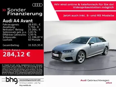 Gebraucht Audi A4 Advanced 163 PS (119 kW) 2023 Silber Kombi