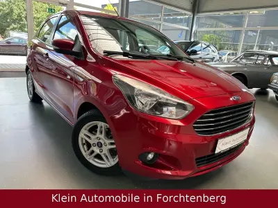Gebraucht Ford Ka Plus Cool & Sound Edition 86 PS (63 kW) 2016 Rot Kleinwagen