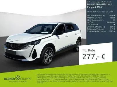 Used Peugeot 5008 Allure 131 HP (96 kW) 2023 White SUV