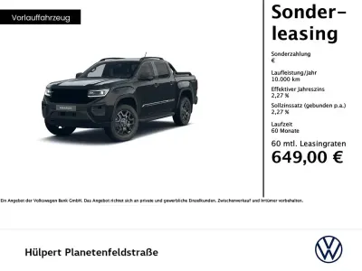 Neu VW Amarok Dark Label 241 PS (177 kW) 2026 Midnight black metallic Pickup
