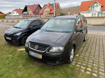 Brugt VW Touran 140 HK (102 kW) 2004 Sort MPV